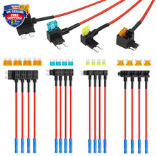 16 Pack 4 Types Fuse Tap, Upgraded 12V Car Add a Circuit Tap Kit -...