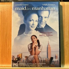 Maid in Manhattan DVD Brand New Sealed Region 4 (S2.7)