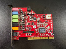 Dynex VIA VT1723 PCI 5.1 Surround Sound Card Optical SPDIF Vintage PC