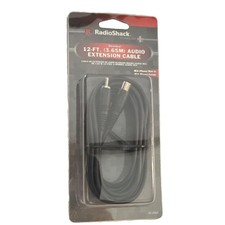 shielded 12-ft audio extension cable RCA phono male to RCA female 4202363 42-