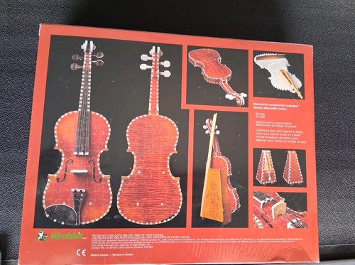 Vintage Wrebbit Puzz-3D Stradivari die Violine Puzzle 350 Teile Puzzle Neu in Verpackung P3D-7501 - Bild 6 von 6