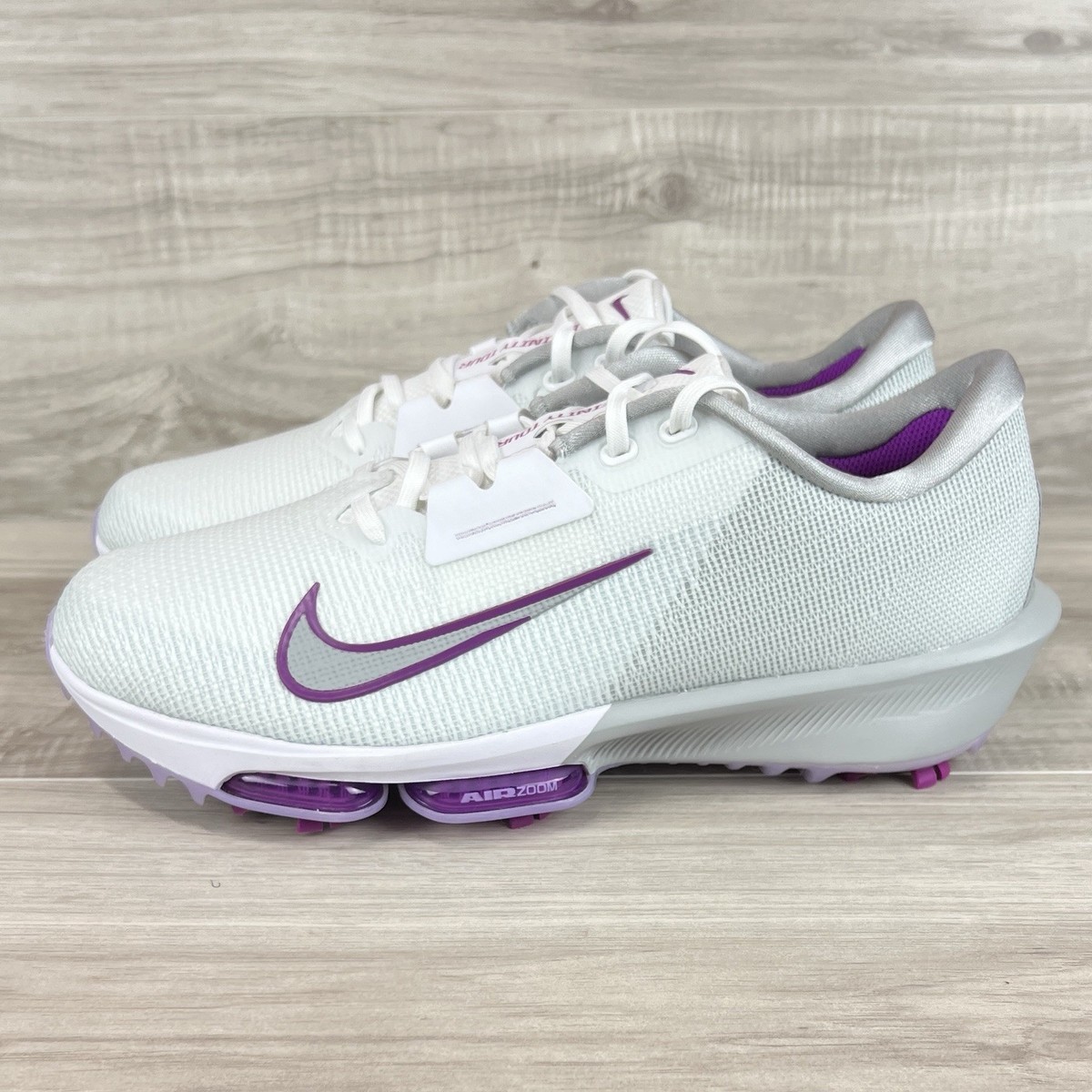 Nike Air Zoom Infinity TR 2 Golf Grey Purple Sneakers Mens 13