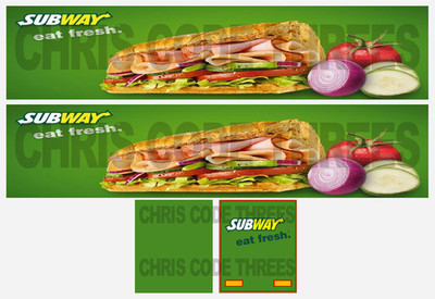 Code 3 selbstklebender Vinyl Anhänger Aufkleber - Subway - 1/50 1/76 1/148 1/87 1/64