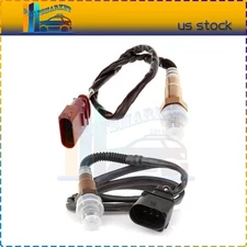 2pcs Front+ Rear Air Fuel Ratio Oxygen Sensor for 99-06 Volkswagen Golf 1.8 2.8L
