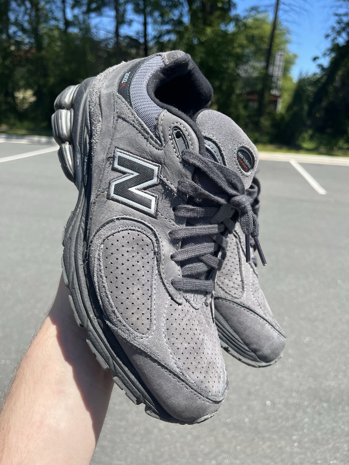 Size 8.5 - New Balance 2002R Castlerock Black