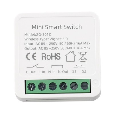 For Tuya For Zigbee 3 0 For MiNi Switch with 16A Timer Relay and 2 Way Control