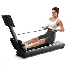 Magnetic Rowing Machine Rower with LCD Monitor Home Gym Fitness Cardio Workout ?