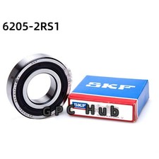 2PC NEW 6205-2RS1 Deep Groove Ball Bearings 25x52x15 mm Fast shipment