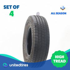 Set Of 4 Used Lt 24575r16 Firestone Transforce Ht3 Enliten 120116r - 12.532