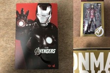 Hot Toys Mms185 1/6 The Avengers Iron Man Mark 7 Vii Action Figure New Rare JP