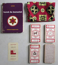 Tarot de Kersaint J.P.K. Livre Volume 1 + Jeu 79 Cartes Éditions Dangles 1974