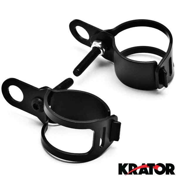 Montaje de horquilla de señal de giro de 30-37 mm para Yamaha Road Star Warrior Midnight XV Foto 4 de 4