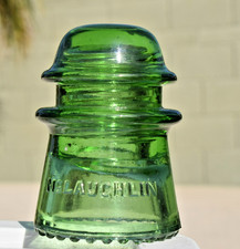 Awesome McLaughlin No. 16 Bright Yellow Green Insulator CD 122 [10]