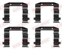 Quick Brake ZubehöRsatz Scheibenbremsbelag 109-0037 FüR CW Hyundai VF KIA Suzuki