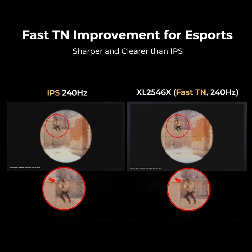 BenQ XL2546X+ 24.1" 280Hz Gaming Monitor TN - Image 4 of 4