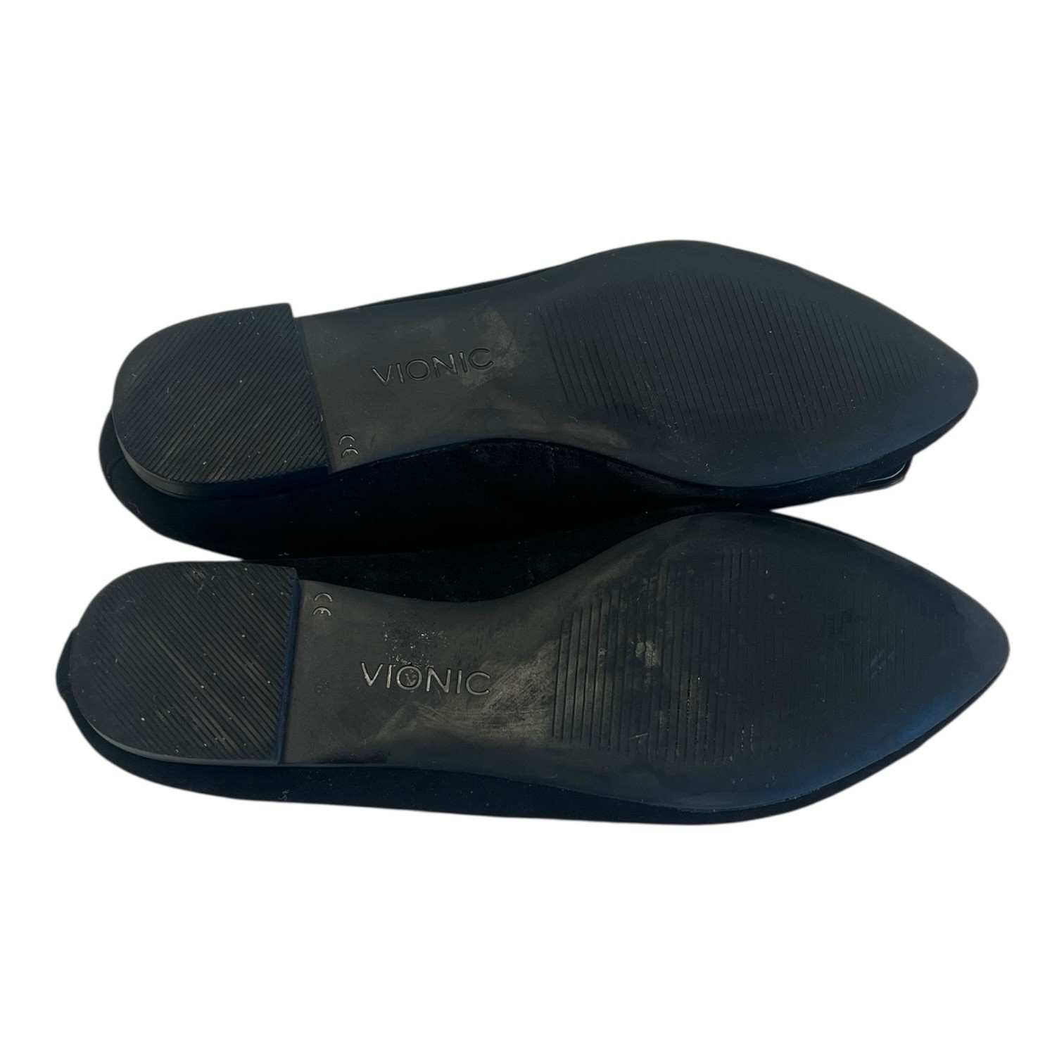 Vionic Amanda Tortoiseshell Black Suede Buckle Po… - image 6