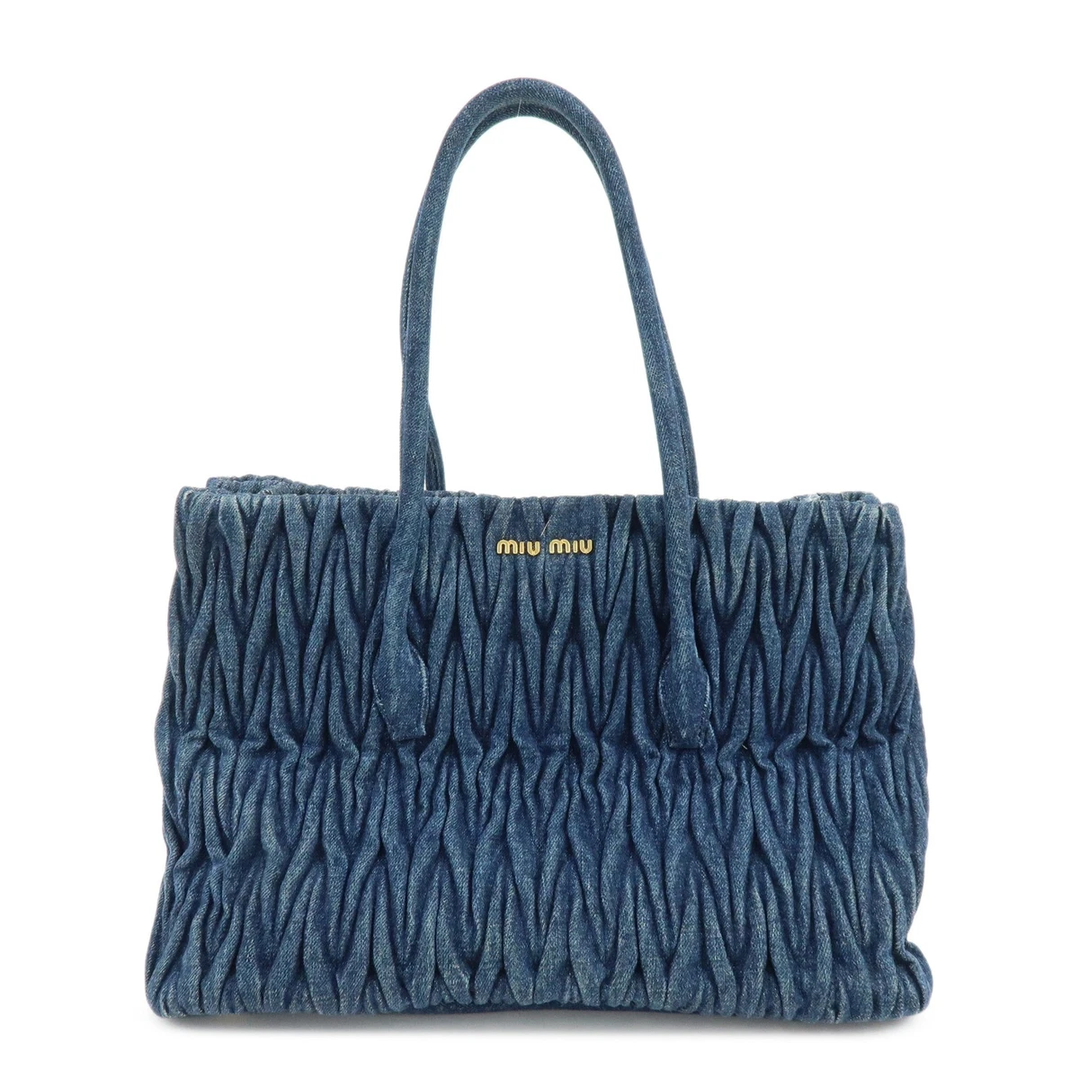 Miu Miu Denim Exterior Bags & Handbags for Women for sale | eBay