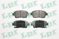 LPR Bremsbelagsatz Scheibenbremse 05P1062 FüR Verso Yaris Toyota Celica VAN MR2