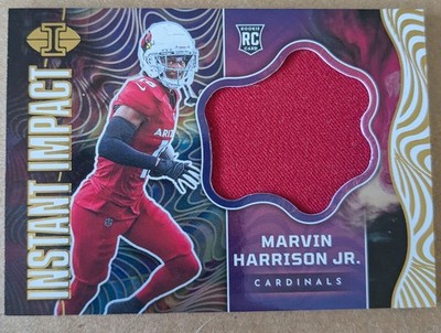 2024 Panini Illusions Marvin Harrison Jr. Instant Impact Patch RC #II-MHJ