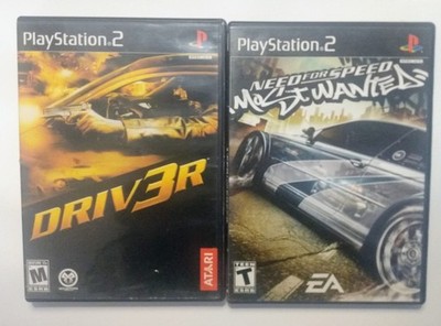 Need for Speed Most Wanted and Driver 3 (DRIV3R) Lot - PS2 - READ
