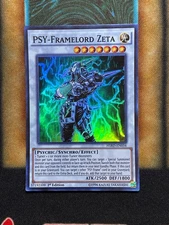 Yugioh PSY-Framelord Zeta HSRD-EN034 Super Rare 1st Ed NM