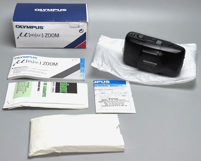 Olympus μ[mju] ZOOM - Analogkamera - Boxed - Tested / Works