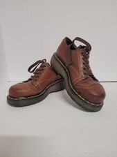 Y2k Doc Martens Chunky Oxford Lace Up Leather Shoe Style 8651 Size 6. Read