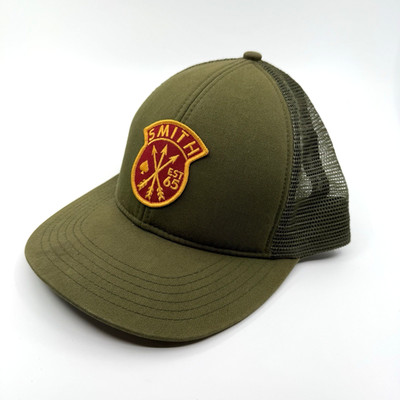 Smith EST 65 Green Trucker Hat Mesh Back OSFM Gorpcore