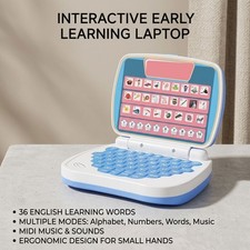 Kids Educational Laptop Toy Electronic Learning Keyboard Preschool Activity Toy
