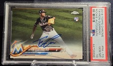 2018 Tayron Guerrero Topps Chrome - RC Autographs. Graded POPULATION-6,  Red Sox