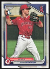 John Wimmer 2024 Bowman: Prospects #BP-78 Los Angeles Angels