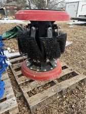 24” Steel Mandrel Pipeline Pipe Cleaning Pig With Brushes New