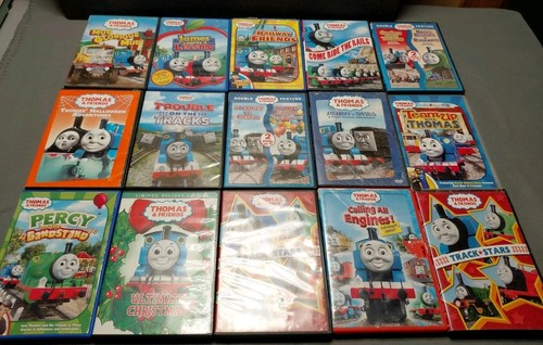 Lot of 14 Thomas & Friends Children Kids DVDs Movies Cartoons - FAST SHIP
