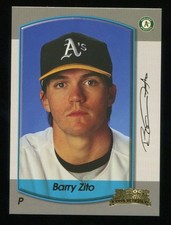 2000 Bowman Gold Barry Zito Rookie /99 RC Baseball Card #419 SUPER SCARCE. rookie card picture