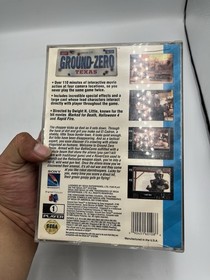 Ground Zero Texas Sega CD Double Discs Only W/ Original Case
