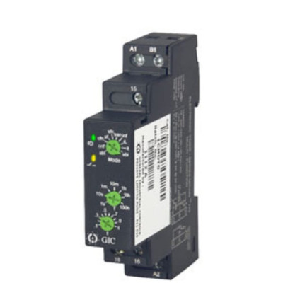 1CMDT0 | 01300090 |  Electronic Timer, DELAY on Signal, CYCLIC Off/On, 10 Modes,