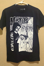 Misfits Fiend Graphic Print Black Crew Neck Short Sleeve Cotton T-Shirt S
