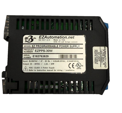 EZ Automation EZPPS-30W Programmable Power Supply 1.2A 30W