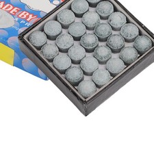 50Pcs Snooker Pool Cue Tips Grade A Leather Billiard Cue Stick Tip Replacement