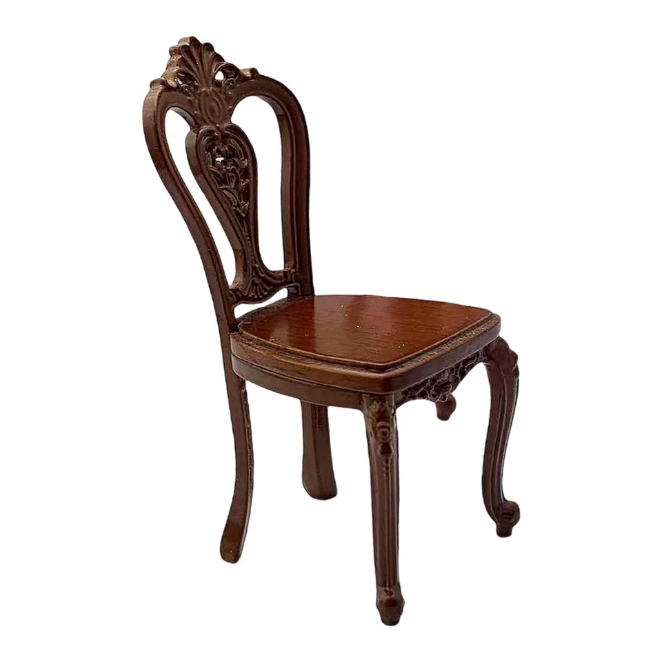 1:12 Sedia per casa delle bambole Fatta a mano Giochi di imitazione, Accessori - Immagine 2 di 4