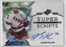 2022-23 SPx Superscripts Jaccob Slavin #SS-SL Auto 12cy
