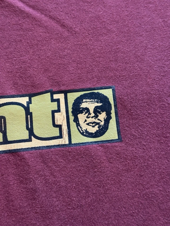 Vintage 90s Andre The Giant Obey T Shirt L Shepard Fairey Banksy Streetwear Art - Image 3 of 4