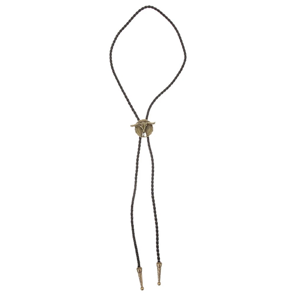 Neck Tie Charm Necklace Mens Tie Neck Chain Cow Tie Decoration Necktie Decor