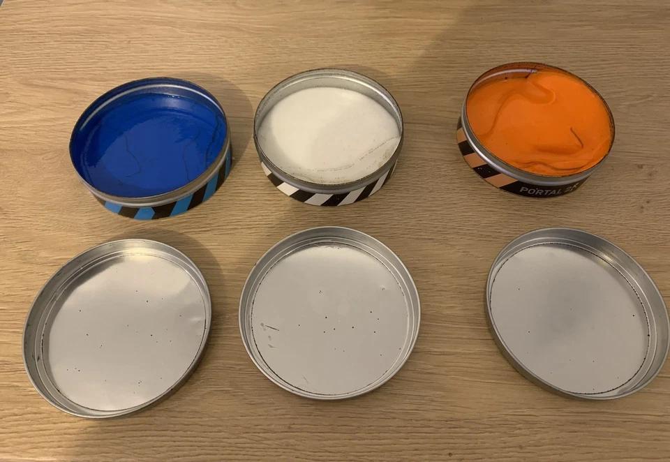 Portal 2 Complete Set Of 3 Gels From Aperture Science RARE - Image 2 of 4