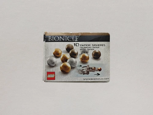 LEGO 8719 Bionicle Zamor Spheres Set For Zamor Launcher Original Box (10 PCS)