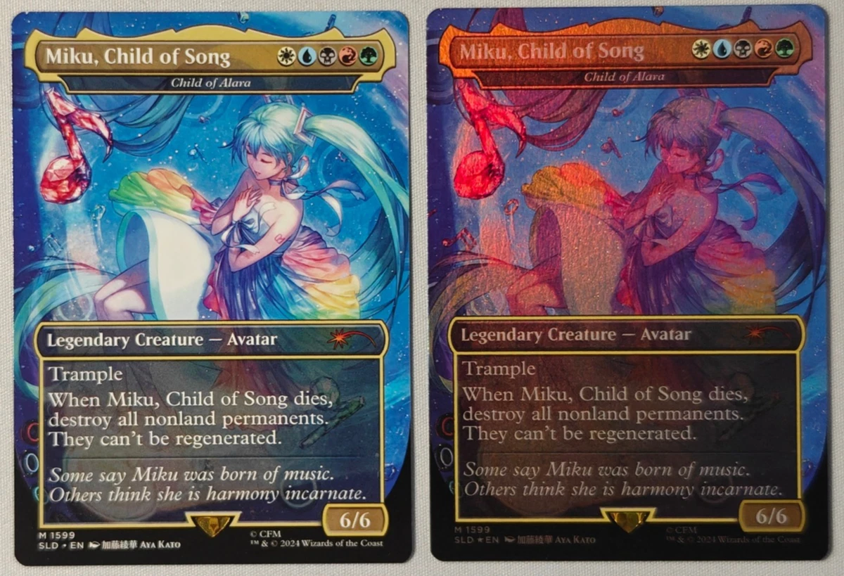 Miku, Child of Song 1599 Secret Lair Drop for sale | eBay