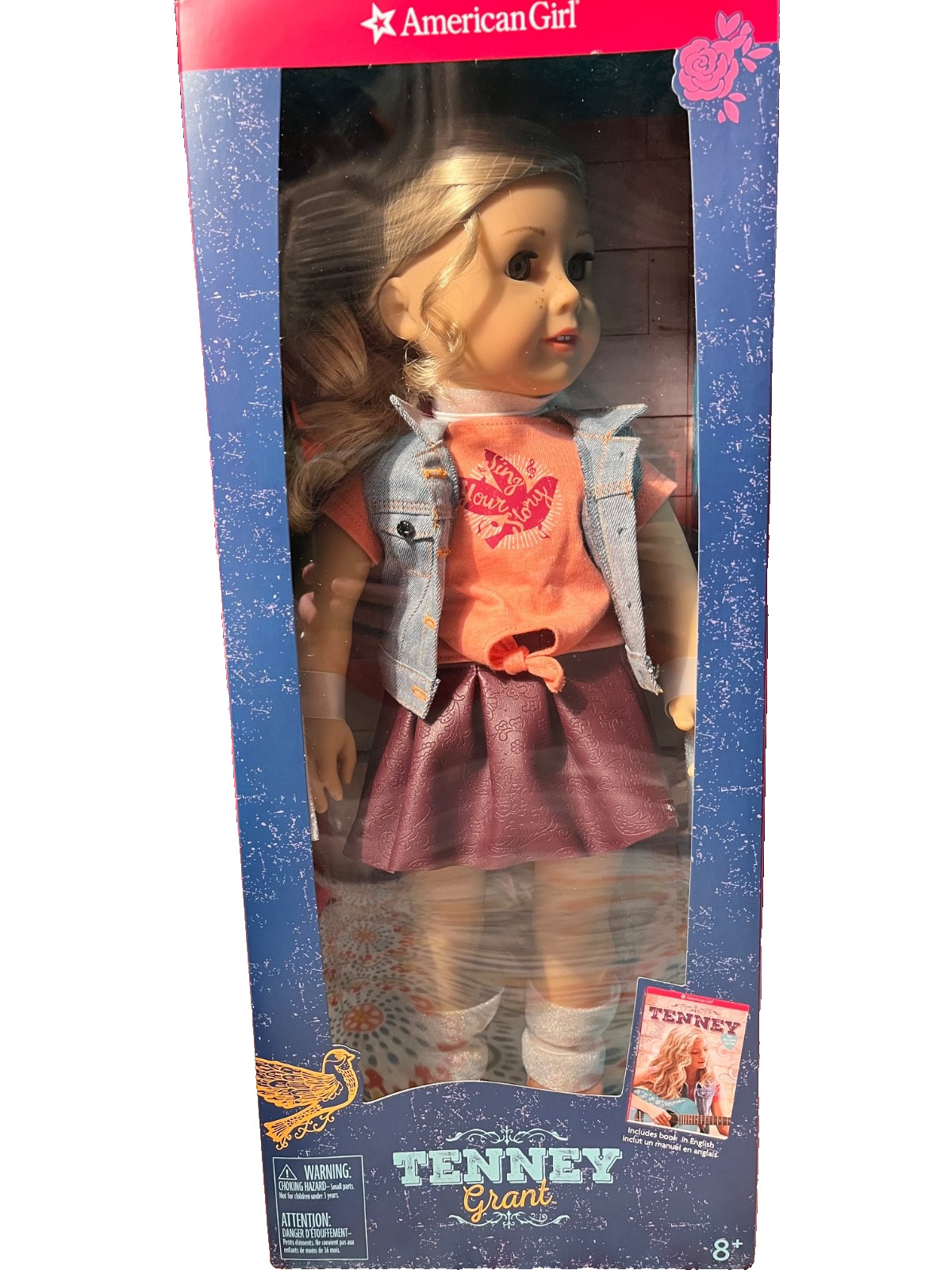 American Girl Tenney Grant Doll & Book-NIB