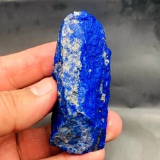 Natural A++ Madani Lapis Lazuli Raw Rough Stone w/ Pyrite 114  grams L421.....2