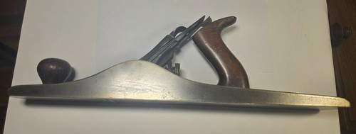 Stanley #6 Type 7 Plane Smooth Sole V Logo Iron S Markings Tuned Sharp