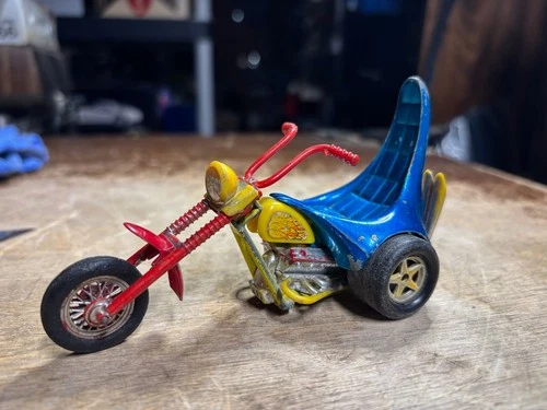 Matchbox - SPEED KINGS K-47, Easy Rider Motorcycle, Lesney, 1974 Diecast Toy